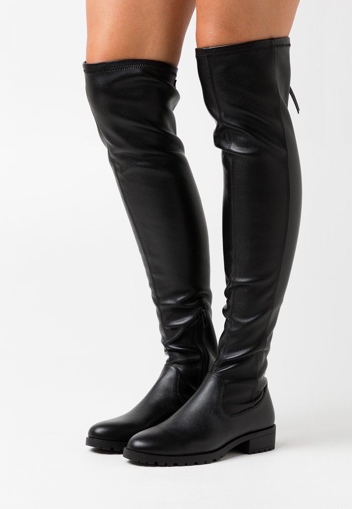 Bottes Anna Field Over the knee Noir Femme | XCW-9499874